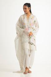 UAE-3PC Karandi Embroidered Suit