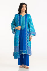 UAE-3PC Lawn Printed Suit