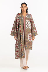 UAE- 3PC Lawn Printed Suit