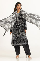 UAE-3PC Printed Lawn Suit IUSTKSD-2161