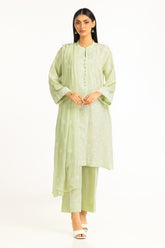 UAE-3Pc Lawn Embroidered Suit IUSTKSD-1002