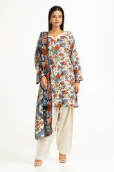 UAE-3Pc Lawn Printed Suit IUSTKSD-996