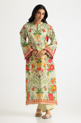 UAE- Cambric Printed Co-Ord Set