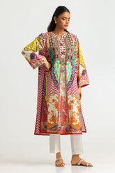 UAE- Cambric Printed Long Shirt