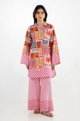 UAE-Cross Hatch Printed Co-Ord Set IPST-77183