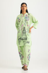 UAE- Cross Hatch Printed Co-Ord Set