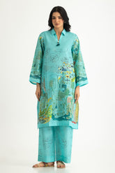 UAE- Cross Hatch Printed Co-Ord Set