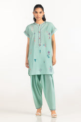 UAE-Dobby Embroidered Co-Ord Set IPST-77166