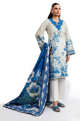 UAE-3 PIece Printed Lawn Suit