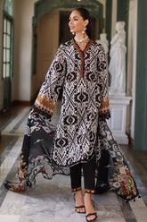 UAE-3 Piece Printed Lawn Suit