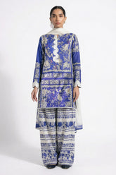UAE-3 Piece Printed Lawn Suit with Embroidered Border CL-62270