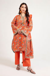 UAE-3 Piece Printed Lawn Suit with Dupatta CL-62064 B