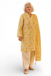 UAE-3 Piece Printed Lawn Suit with Dupatta CL-62113 A