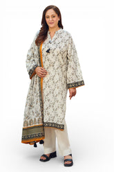 UAE-3 Piece Printed Lawn Suit with Dupatta CL-62115 B