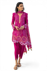 UAE-3 Piece Printed Lawn Suit CL-62170 B