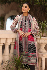 UAE-3 Piece Printed Lawn Suit