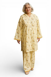 UAE-1 Piece Printed Lawn Shirt SL-62022