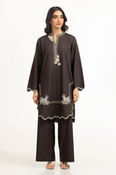 UAE-Dobby Embroidered Co-Ord Set IPST-44362