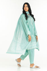 UAE-Cambric Embroidered Shirt And Shalwar IPST-44354
