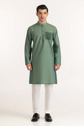 UAE -Green Styling Kurta KR-STY24-048