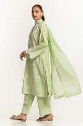 UAE-Cambric Embroidered Shirt And Trouser IPST-44350
