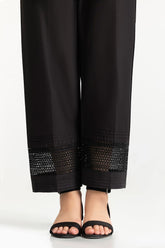 UAE-Black Lawn Embellished Trouser IUSTTR-42009