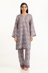 UAE-Lawn Printed Co-Ord Set IUSTTS-1015