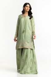 UAE-Jacquard Embroidered Shirt And Trouser IPST-44323