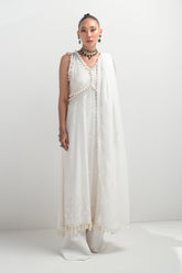 UAE -3 Piece Unstitched Schiffli Embroidered Lawn Suit with Schiffli Embroidered Chiffon Dupatta PM-52053