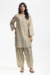 UAE-Printed Lawn Co-Ord Set IUSTTS-568