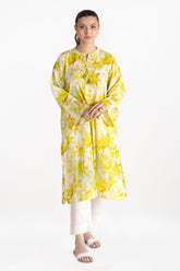 UAE-Ripple Crinkle Printed Co-Ord Set IUSTTS-831