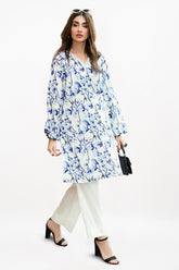 UAE-Ripple Crinkle Printed Co-Ord Set IUSTTS-832