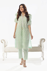 UAE -2 Piece Unstitched Schiffli Embroidered Lawn Suit TL-52099