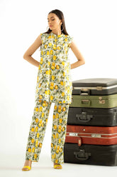 UAE -2PC Printed Unstitched Lawn Suit TL-42001