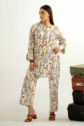 UAE -2PC Printed Unstitched Lawn Suit TL-42008