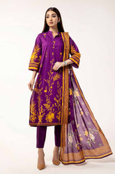 UAE -2PC Unstitched Printed Lawn Suit TL-42048