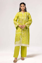 UAE -2 Piece Unstitched Embroidered Lawn Suit TL-42069