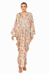 UAE -2 Piece Unstitched Printed Silk Suit TS-42008