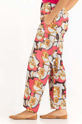 UAE -Satin Silk Printed Trouser WGK-TRS-DP-313