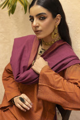 UAE -Yarn Dyed Shirt And Trouser With Dupatta WGK-YDS-DE-2558