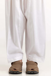 UAE -White Basic Shalwar KSH-CTN23-001