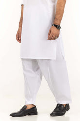 UAE -White Basic Shalwar SH-CTN23-002