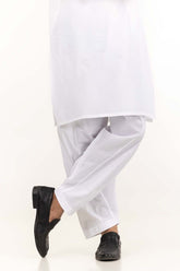 UAE -White Basic Shalwar SH-CTN23-001