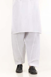 UAE -White Basic Shalwar SH-CTN24-001
