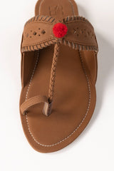 UAE-Brown Kolhapuri IWE-KLP24-013