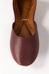 UAE -Maroon Khussa IWE-KHS24-005