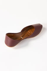 UAE -Maroon Khussa IWE-KHS24-005