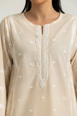 UAE-3PC Cambric Embroidered Suit
