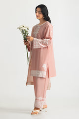 UAE-3PC Cambric Embroidered Suit