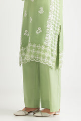 UAE- 3PC Chiffon Embroidered Suit
